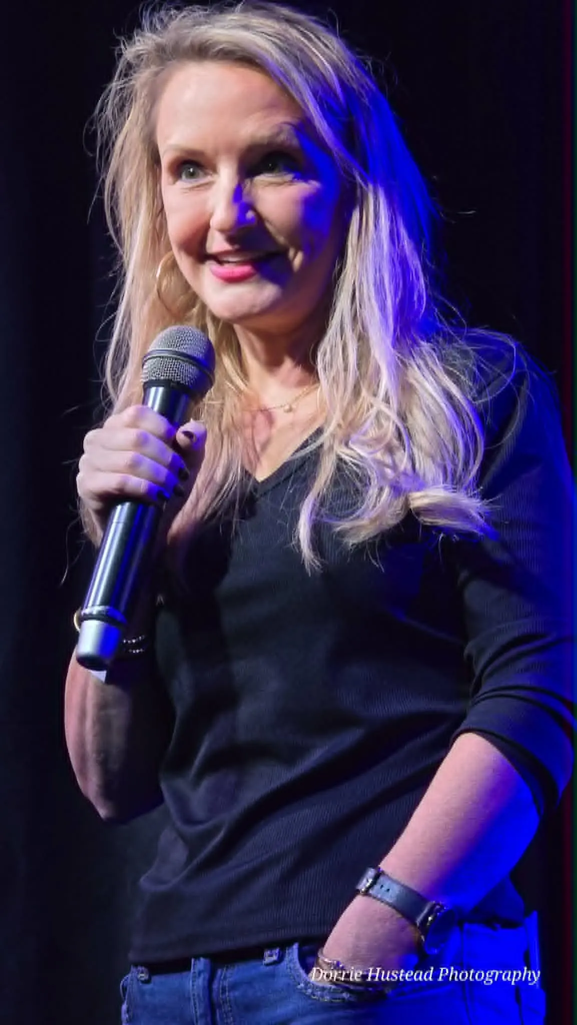 Missy Riley performing